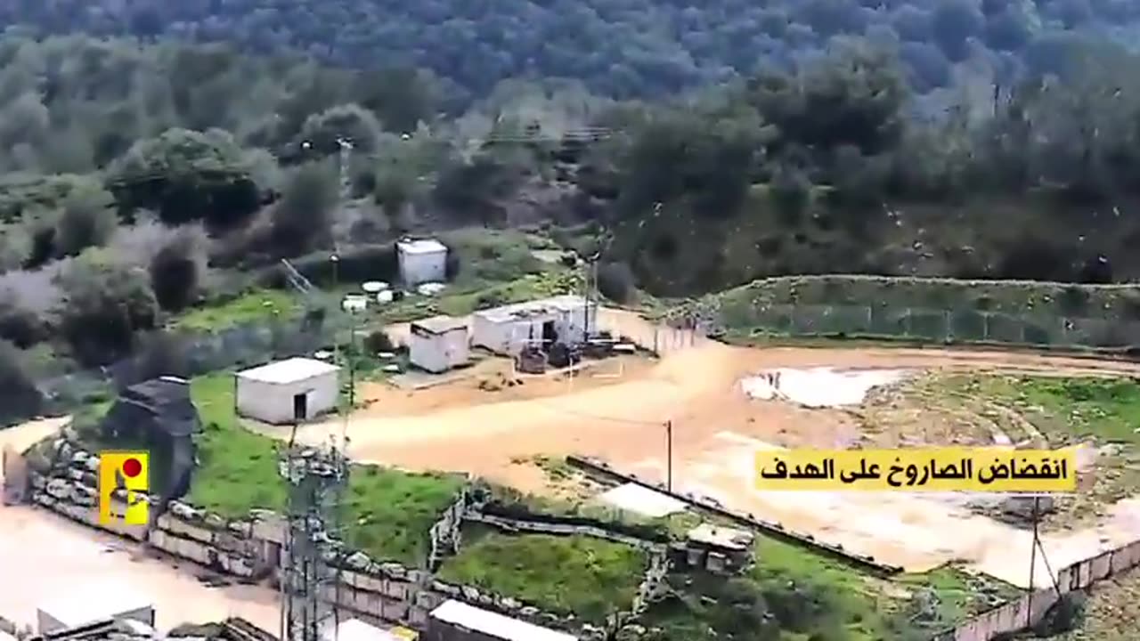 Hezbollah carried out a missile strike against Israeli soldiers in #IDF's Birkat Risha Site.