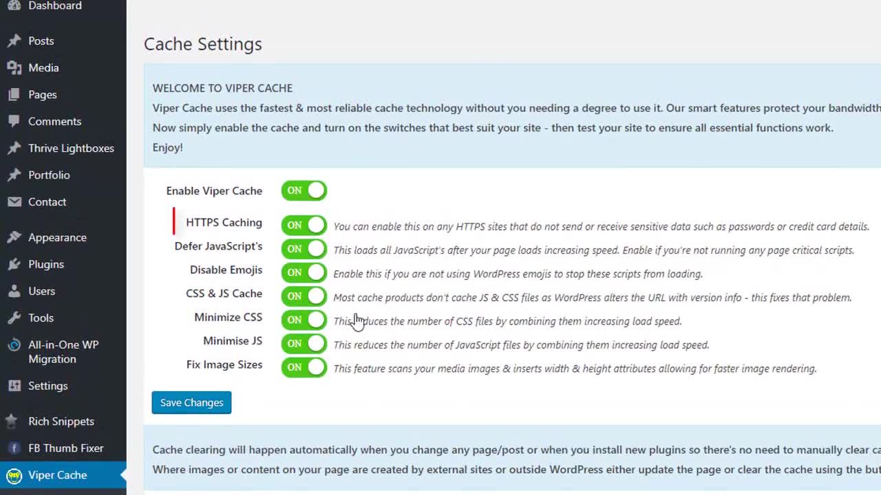 The Easiest Way To Make Your Site Faster with VIPER CACHE