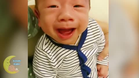 Cutest baby crying moments compilation 😻