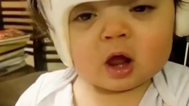 Funny baby eating videos