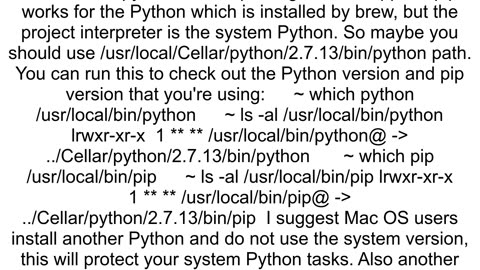 Intellij not finding Python modules installed via pip