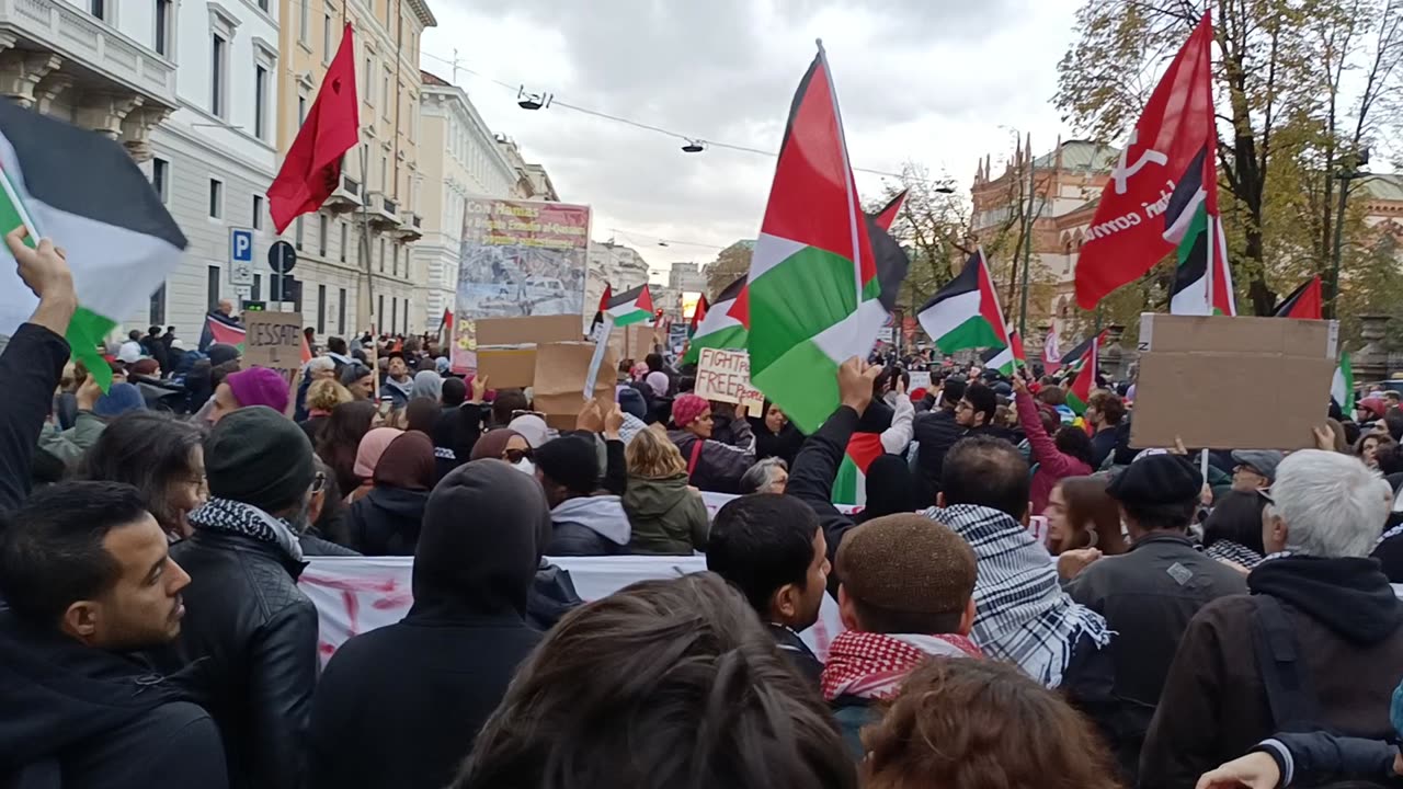 Manifestazione pro Palestina - Milano 4 Nov. 2023 - Parte 4