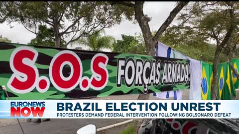 Brazil: Jair Bolsonaro reportedly concedes election defeat amid severe unrest