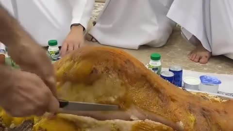 Arabic eating style