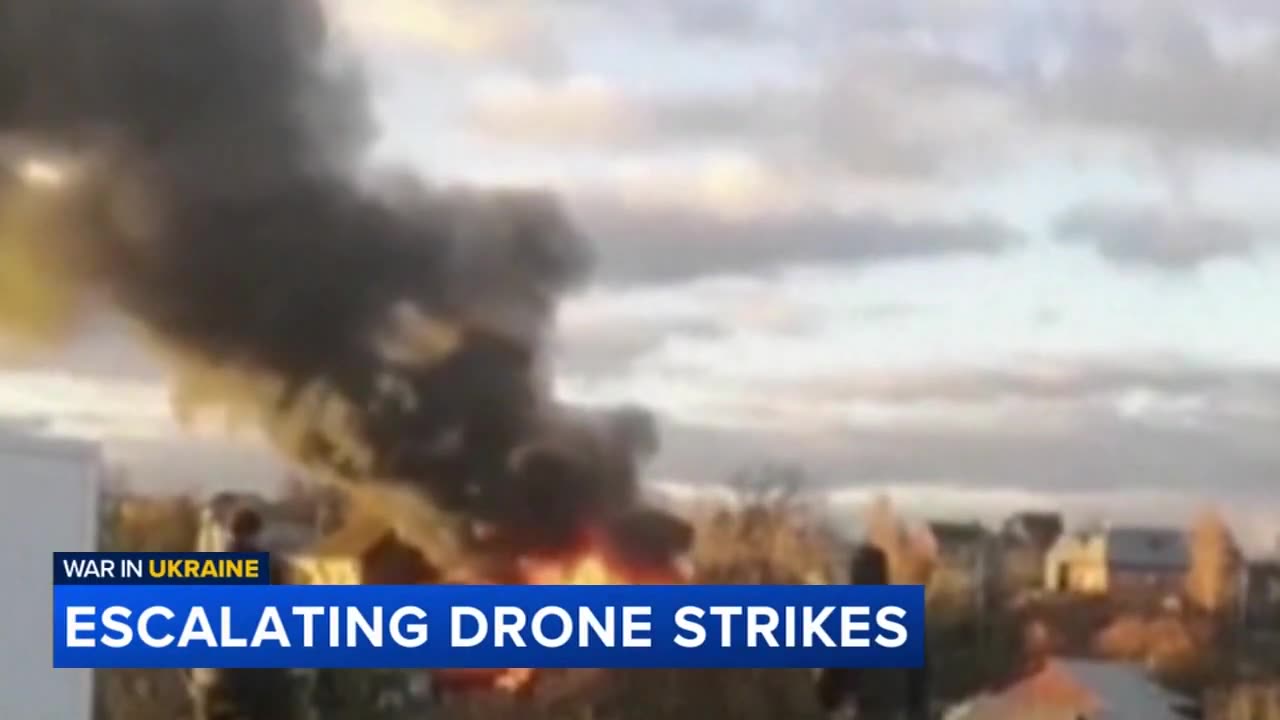 Russia mounts record drone strikes on Ukraine