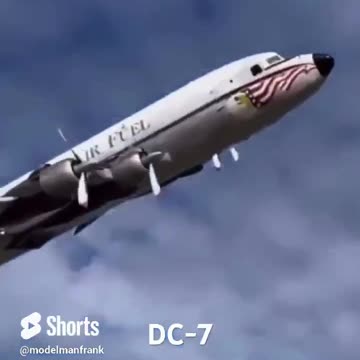 DC-7 Fly by