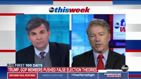 RAND PAUL SHUTS DOWN CLINTONOPOLIS ON ABC