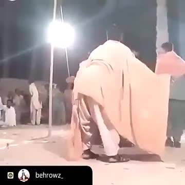A weird traditional dance - Iran