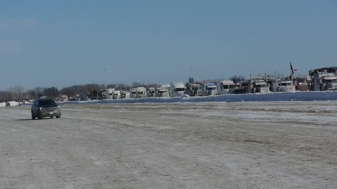 Memories of Trucker Convoy Staging area