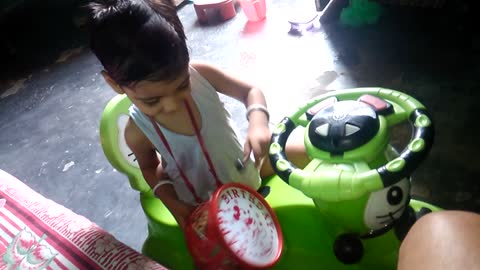 Kids playing with drum | cute kids | innocent kids