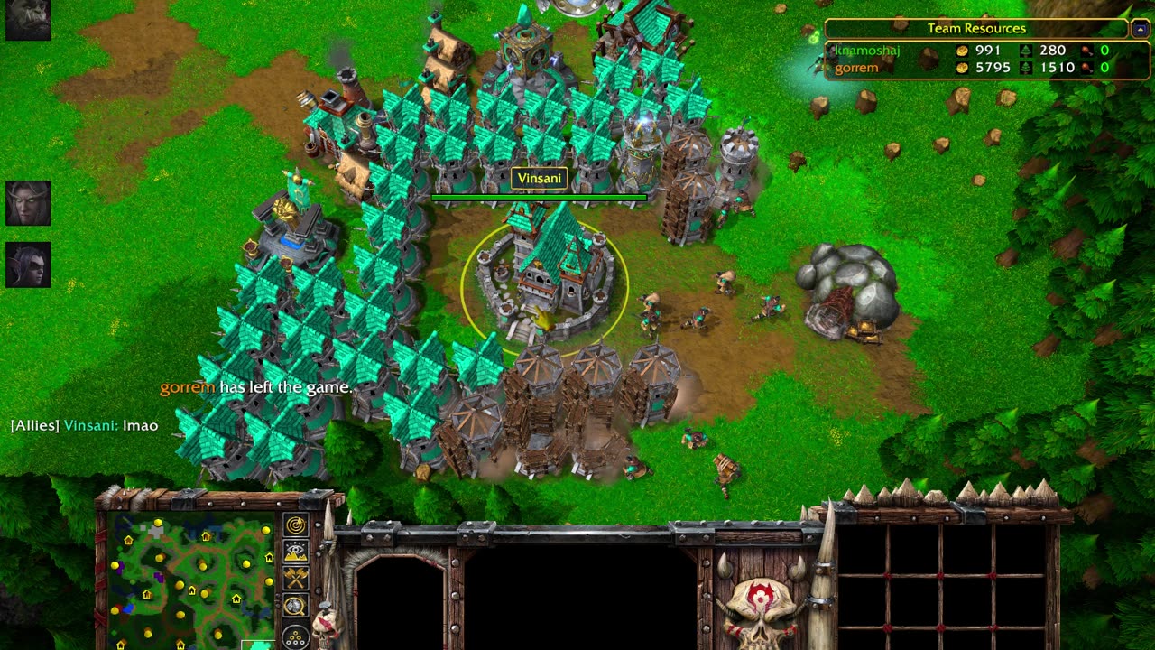 Vinsani TK Warcraft 3 Loss #1