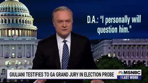 Lawrence: Giuliani's GA Grand Jury Appearance Should Terrify Trump