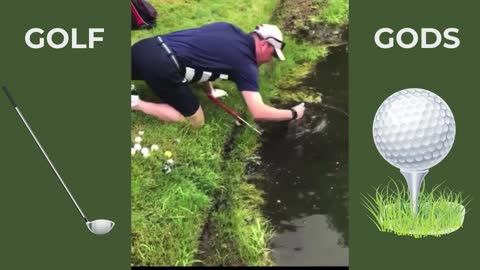 GOLF GODS FUNNY COMPILATION #golf #funny #compilation #2020/21 #newyear