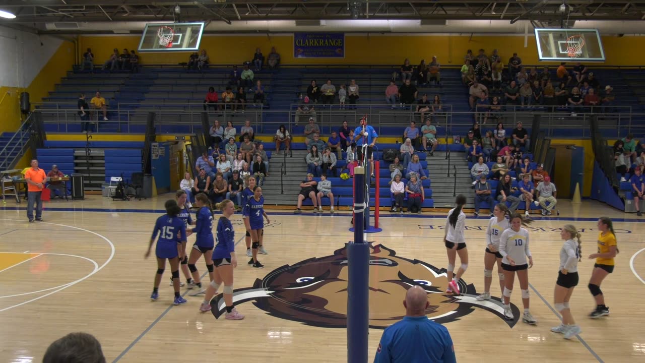 Clarkrange Highschool Volleyball Game 10/1/24