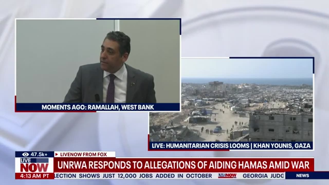 Israel ends agreement with UNWRA over Hamas affiliation _ LiveNOW from FOX