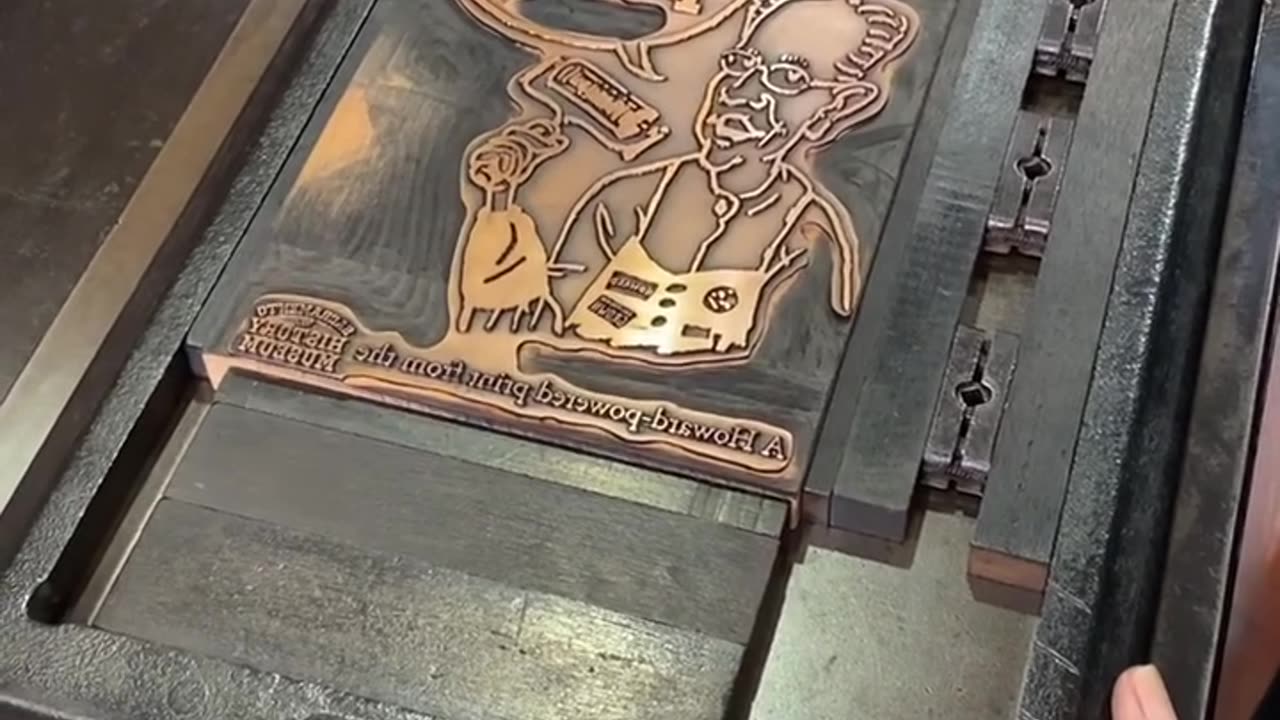 Hand printing method