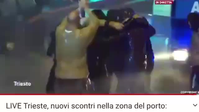 Italy BLASTED by police and STILL STAND FOR WHAT'S RIGHT
