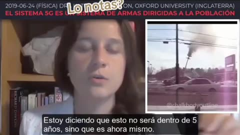 See this, she say that signal 5G is a mortal tool?, Mira ésto, ella dice que la señal 5G es mortal?