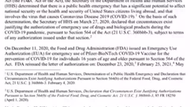 Military: they cannot force the vaxx on you!