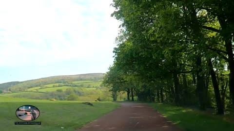 Driving out of Dartmoor