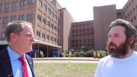January 6th political prisoner Carl Dresh gives interview the moment released from DC jail.