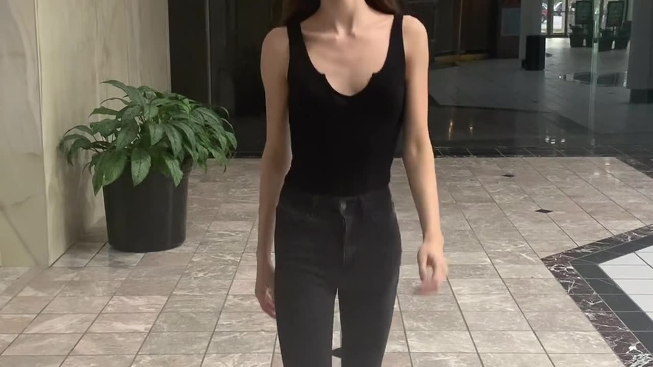 Skinny model tgirl to you guys