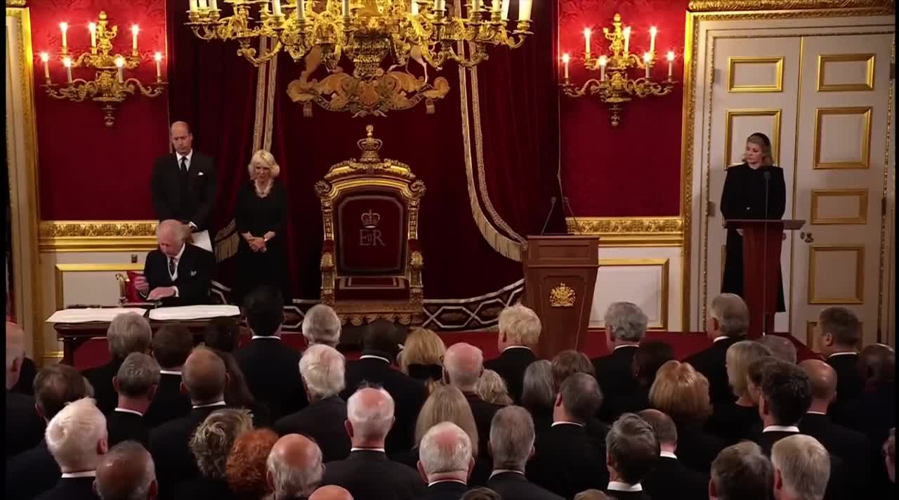 King Charles III proclaimed as King in St James’s Palace _ Historic Ceremony