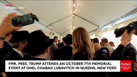 WATCH- Trump Takes Picture With Auschwitz Survivor At Oct. 7th Event In Queens, New York