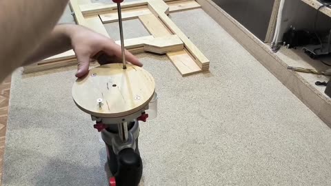 How to make Adjustable router template