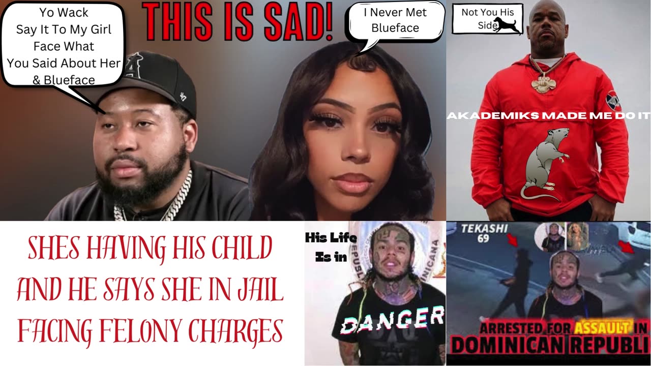 Dj Akdemiks Presses Wack 100 Over Pregnant GF. Wack 100 Rats. Tekashi 69 Life In Danger