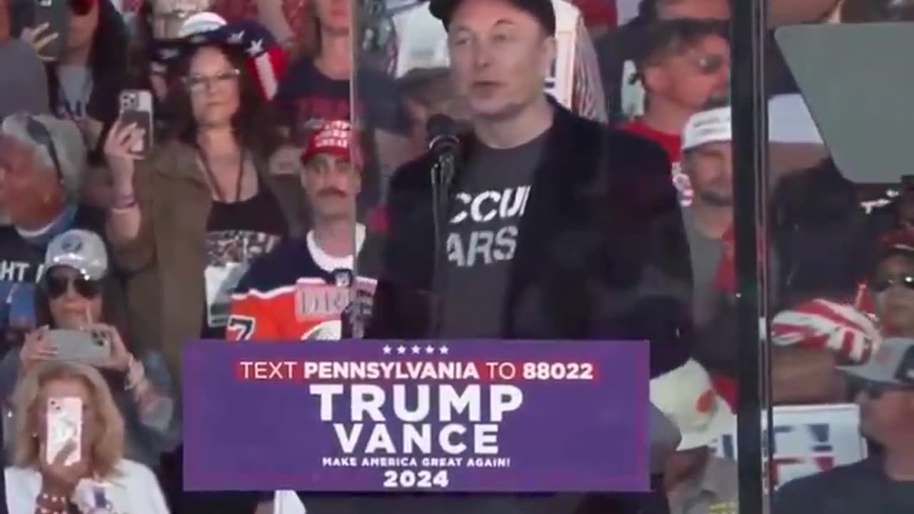 Elon Musk's full speech at Trump's rally in Butler, Pennsylvania