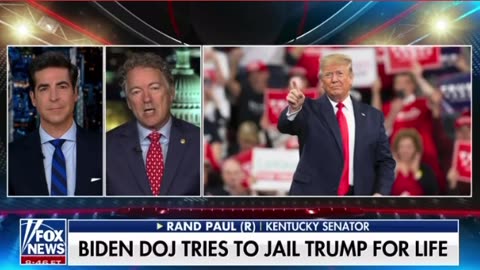 Rand Paul on the Stolen Election and, DOJ trying to jail President Trump.