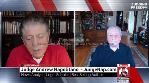 Judge Napolitano - Judging Freedom, 20th nov 23 (nztime)