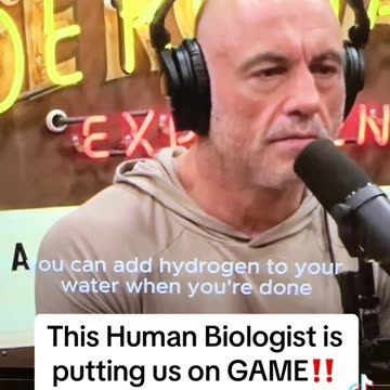 Joe Rogan - Hydrogen water