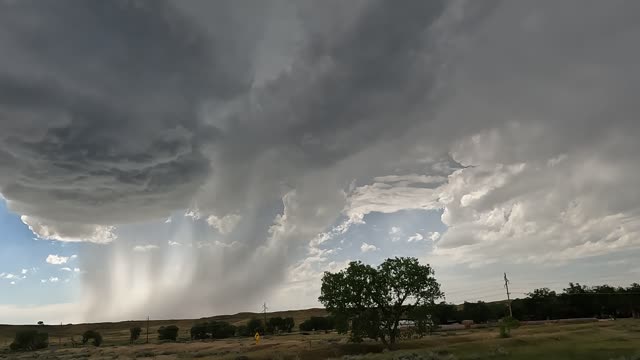 Crazy Storm in Wyoming!