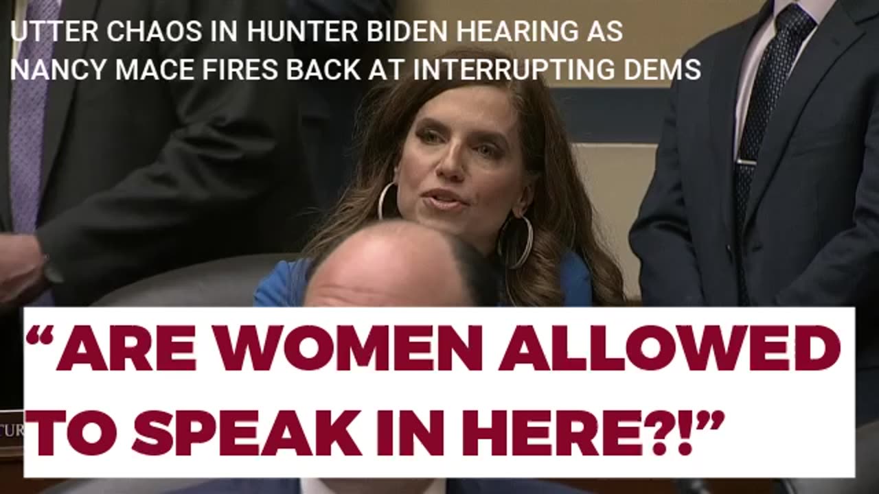 Rep. Mace Gets Furious During Hunter Hearing