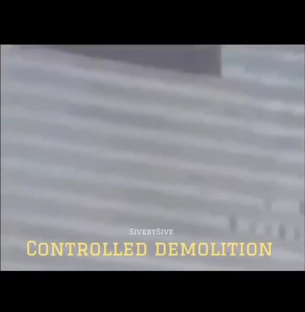 911 Building 7 visible explosions