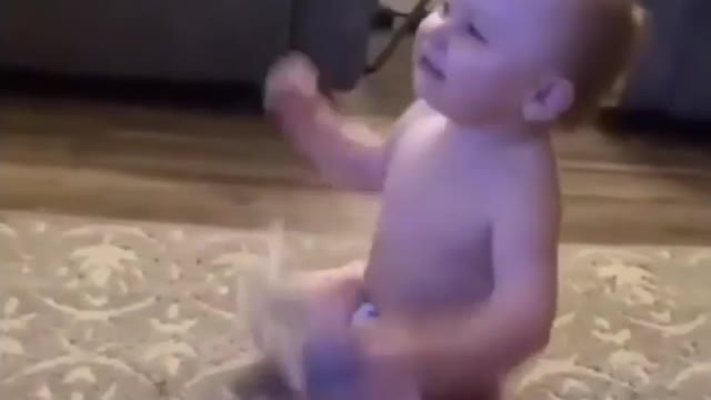 Cute Baby Reaction||Her Reaction Is Priceless||
