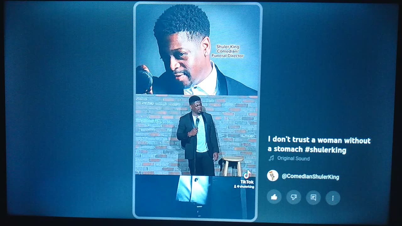 I DON'T TRUST A WOMAN WITHOUT A STOMACH #SHULARKING-@COMEDIANSHULARKING