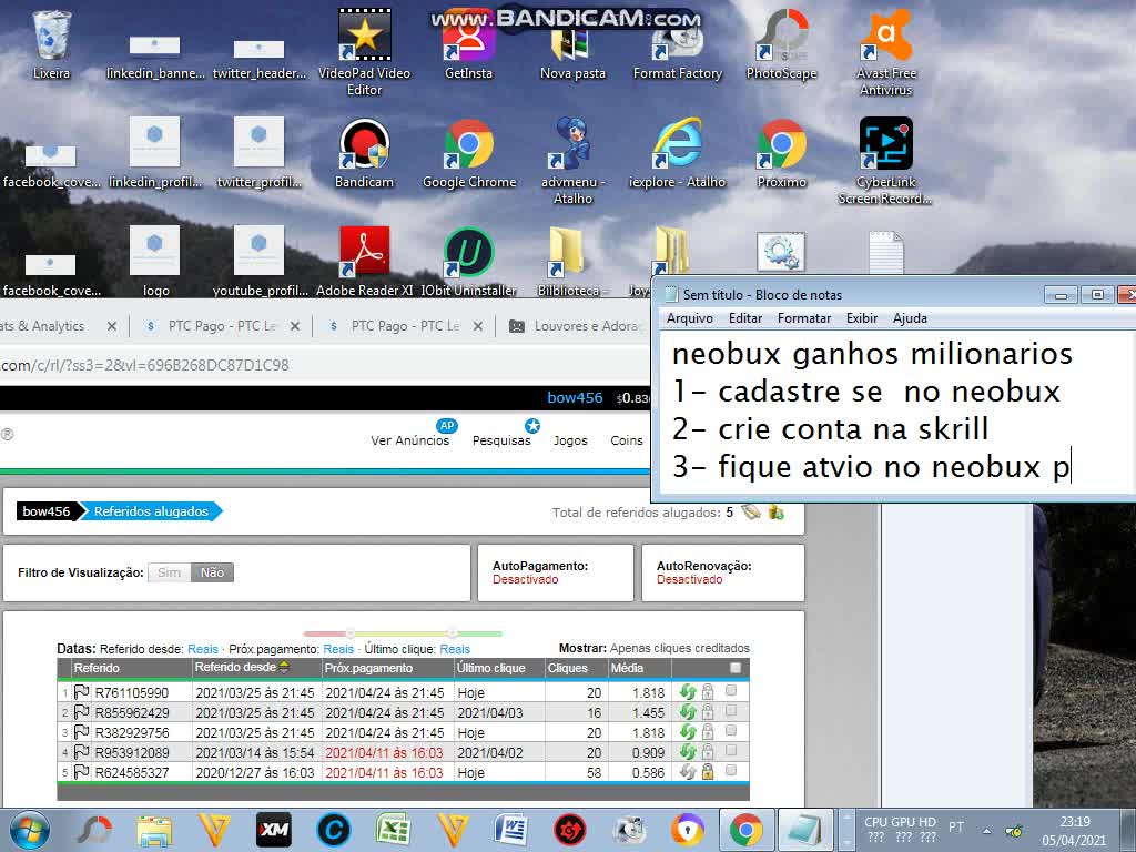 neobux ganhos milionariuos (2)