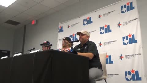 2021 Texas UIL 3a Division II Gunter Tigers State RunnerUp Press Conference