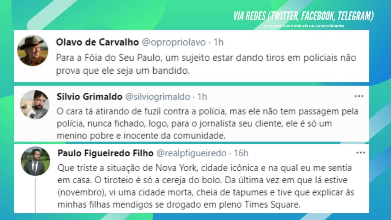 Via redes, 8, 9 e 10 de maio