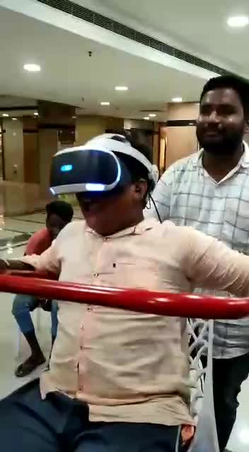Funny VR gaming