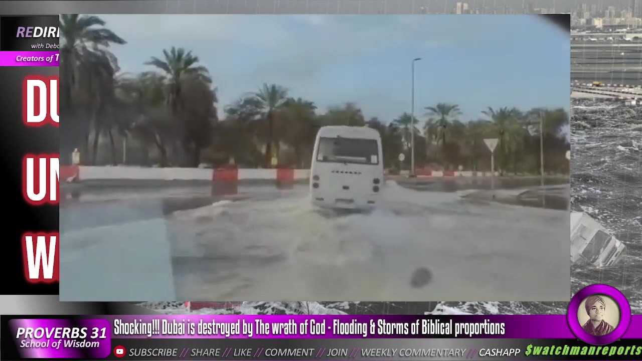 Shocking!!! Dubai is DESTR0YED by The W rath of God - Flooding & Storms of Biblical proportions