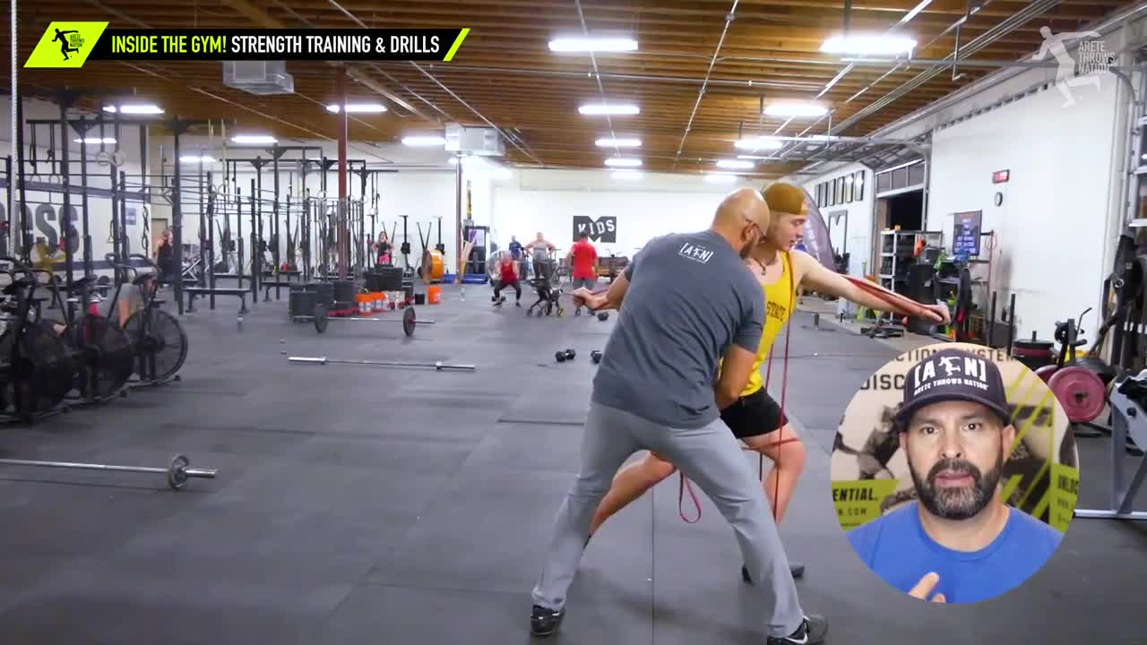 Strength Training for Throws Drills / Shot Put and Discus