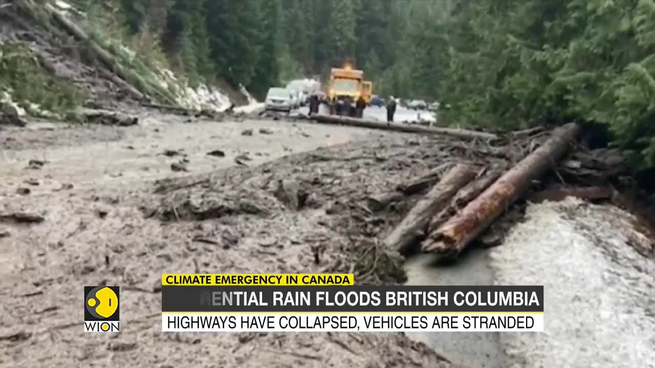 Vancouver cut off from the rest of Canada, air force deployed for rescue operations | Live News