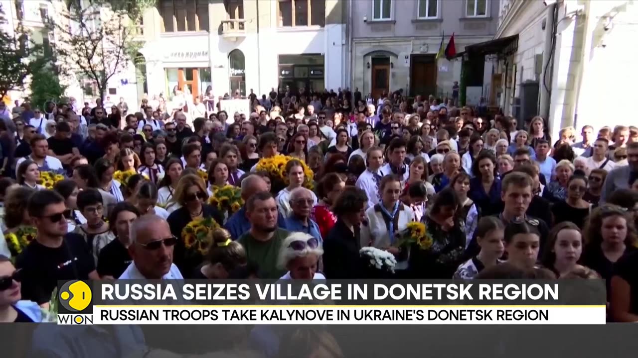 Russia-Ukraine war: Russian troops take Kalynove in Ukraine Donetsk region | WION