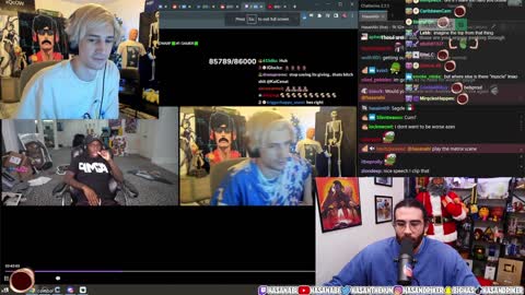 xQc Finally Agrees With Hasan on Something