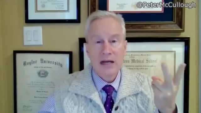 Covid vaccine is neither safe nor effective with world renown prof. Dr. McCullough