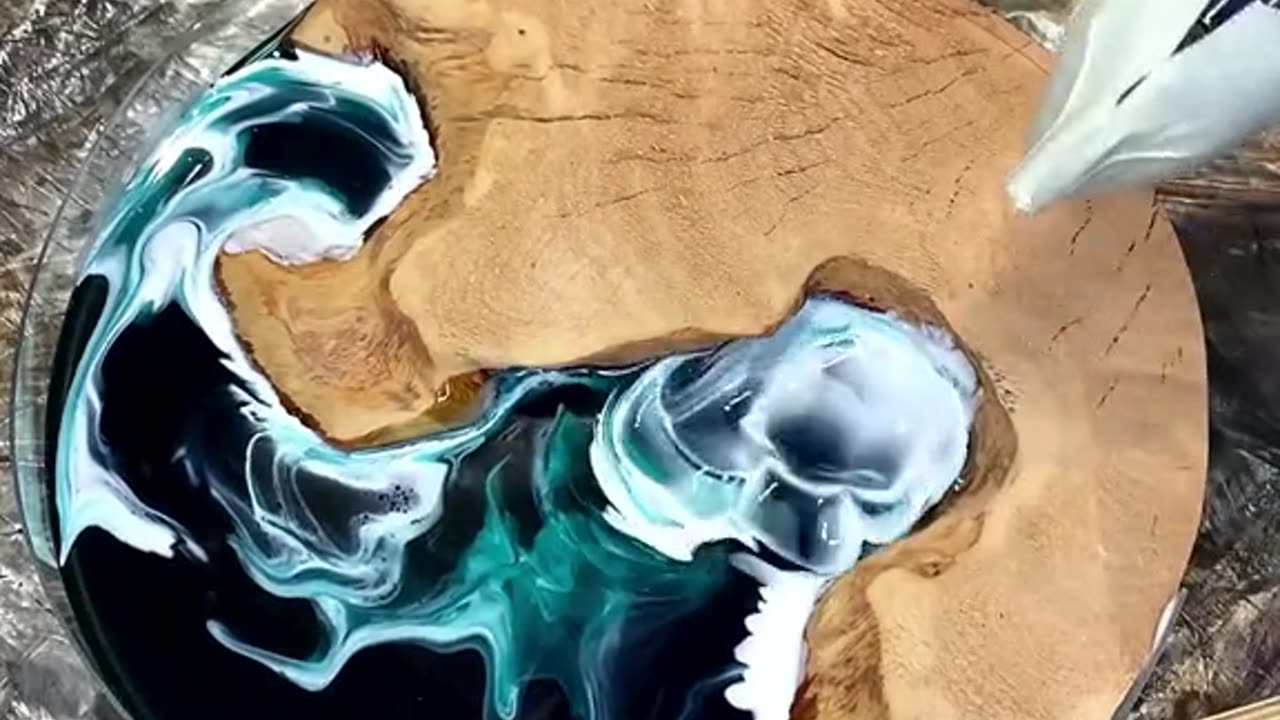 Epoxy Resin Arts Marble